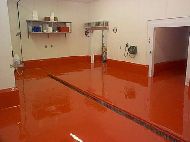 Troweled Epoxy Flooring (Colored)